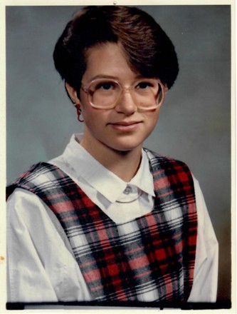 Ronalee, first day of Grade 9